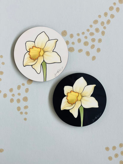 Kylskåpsmagnet - Påsklilja